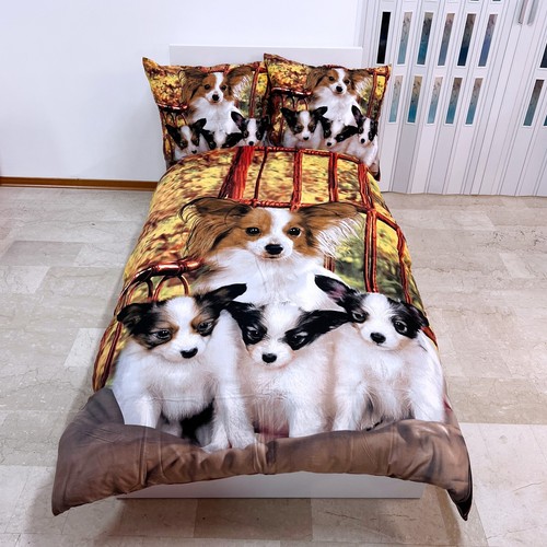 Cane papillon set 2pezzi letto - 2pezzi,