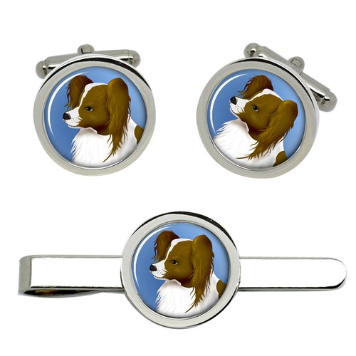 Papillon cane gemelli - papillon,